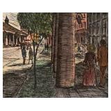 "French Market" Limited Edition Print by Jack R. Miller