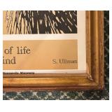 "Youth is Not a Time of Life It is a State of Mind" Print by S. Ullman