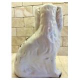 Antique Black and White Staffordshire Spaniel