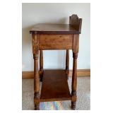 Vintage Dry Sink Wood Table / Side Table