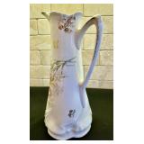 Beautiful Vintage Floral Pitcher