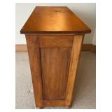 Vintage Solid Wood Handmade Four Drawer Chest of Drawers