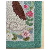 Beautiful Springer Spaniel Hand Hooked Rug by McADOO Rugs