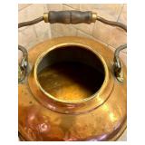 Large Vintage Copper Tea Kettle