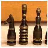Mid 20th Century Israeli Chess Set by Hans Teppich