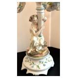 Pair of Vintage Victorian Candle Holders