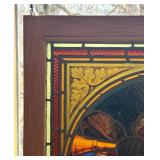 Stunning Stained Glass Decorative Framed Panel