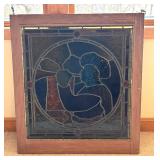 Stunning Stained Glass Decorative Framed Panel