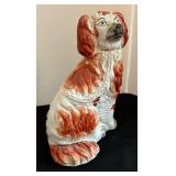 Vintage Staffordshire Right Facing Spaniel Figurine