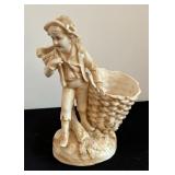 Antique RW Rudolstadt Straus & Söhne Victorian Boy Figurine