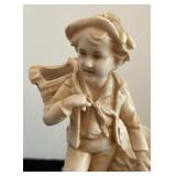Antique RW Rudolstadt Straus & Söhne Victorian Boy Figurine