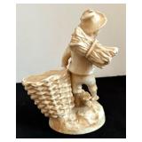 Antique RW Rudolstadt Straus & Söhne Victorian Boy Figurine