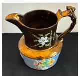 Vintage Copper Luster Pitcher