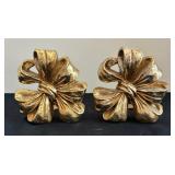 Pair of Bow Motif Bookends