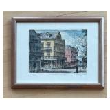 "Barracks and Decater" Limited Edition Print by Jack R. Miller