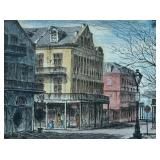 "Barracks and Decater" Limited Edition Print by Jack R. Miller
