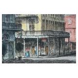 "Barracks and Decater" Limited Edition Print by Jack R. Miller