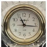 Classy Howard Millar Crystal Clock