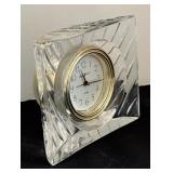 Classy Howard Millar Crystal Clock