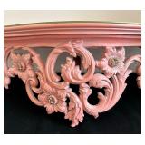 Vintage Pink Wall Shelf