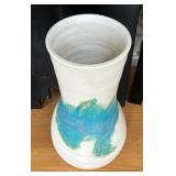 Pretty Artisan Made Pottery Vase by Penny