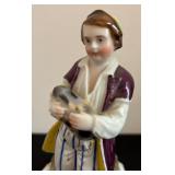 Two Vintage Victorian Figurines