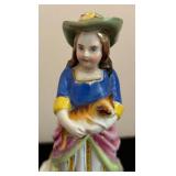 Two Vintage Victorian Figurines