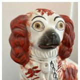 Pair of Vintage Staffordshire Dog Figurines