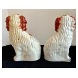 Pair of Vintage Staffordshire Dog Figurines