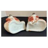 Pair of Vintage Staffordshire Dog Figurines
