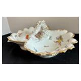 Double Vintage Meissen Serving Dish