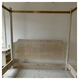 Vintage Canopy Poster King Bed Frame