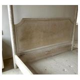 Vintage Canopy Poster King Bed Frame