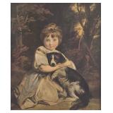 "Miss Bowles" Print by Sir Joshua Reynolds