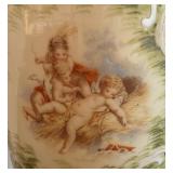 Hand Painted Victorian Vase