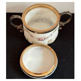 Antique Pairpoint Glass Powder Jar