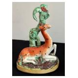Vintage Animal Motif Figurines and Trinket Dish