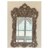 Very Large Gorgeous Ornate Wall Mirror