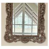 Very Large Gorgeous Ornate Wall Mirror