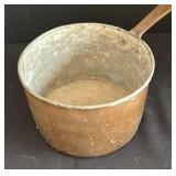 Vintage Copper Saucepan