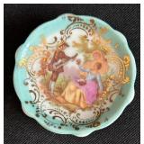 Two Tiny Vintage Limoges Plates