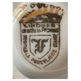 Two Tiny Vintage Limoges Plates