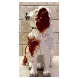 Two Vintage Staffordshire Spaniel Figurines