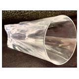 Lovely Clear Glasses / 5 Tall Glasses & 11 Lowballs with Square Bottoms