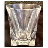 Lovely Clear Glasses / 5 Tall Glasses & 11 Lowballs with Square Bottoms