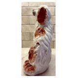Vintage Staffordshire Left Facing Spaniel Figurine