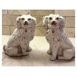 Three Vintage Staffordshire Porcelain Figurines