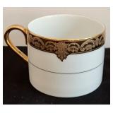 Beautiful China with Full 8 Setting with Cream and Gold Accent