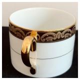 Beautiful China with Full 8 Setting with Cream and Gold Accent