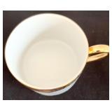Beautiful China with Full 8 Setting with Cream and Gold Accent